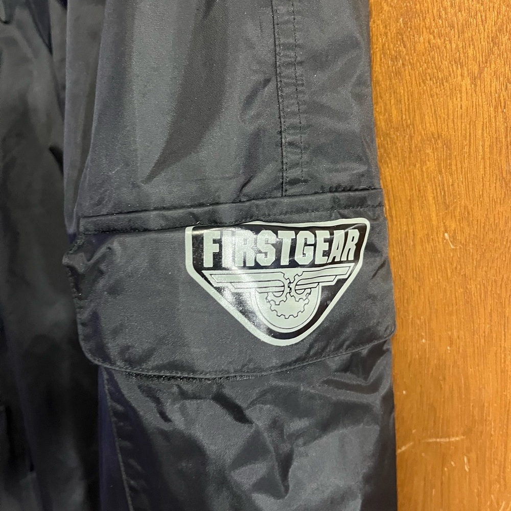 FirstGear Black Rain Pants